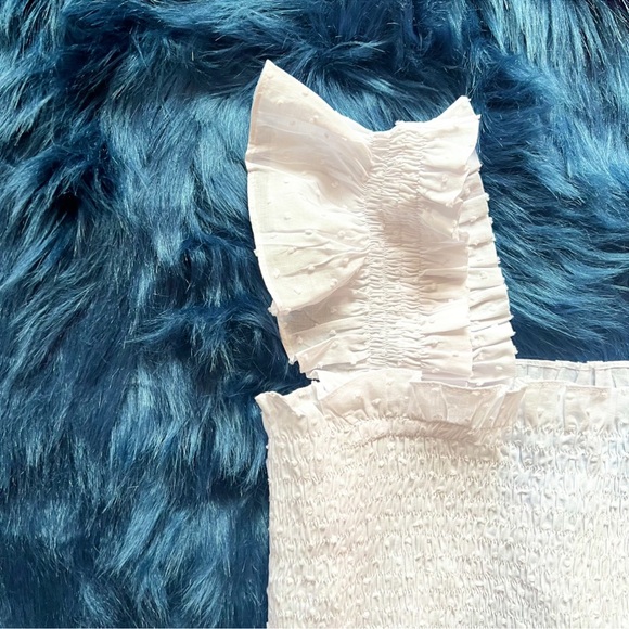 New! HILL HOUSE HOME Ellie Nap Midi Smocked Dress in White Swiss Dot - Picture 11 of 12